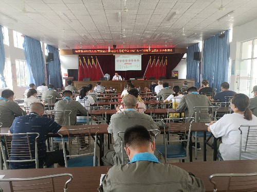 福安分公司胡廷淦：圖�?�?5日海峽科化公司黨委書記、董事長(zhǎng)吳彩洪到福安分公司宣講習(xí)近平總書記“七一”重要講話精�?~1.jpg