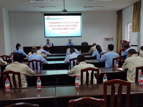 格式工廠永安雙華公司鄧焱珍：永安雙華公司召開學(xué)習(xí)貫徹習(xí)近平新時(shí)代中國特色社會(huì)主義思想主題教育工作會(huì)議.jpg